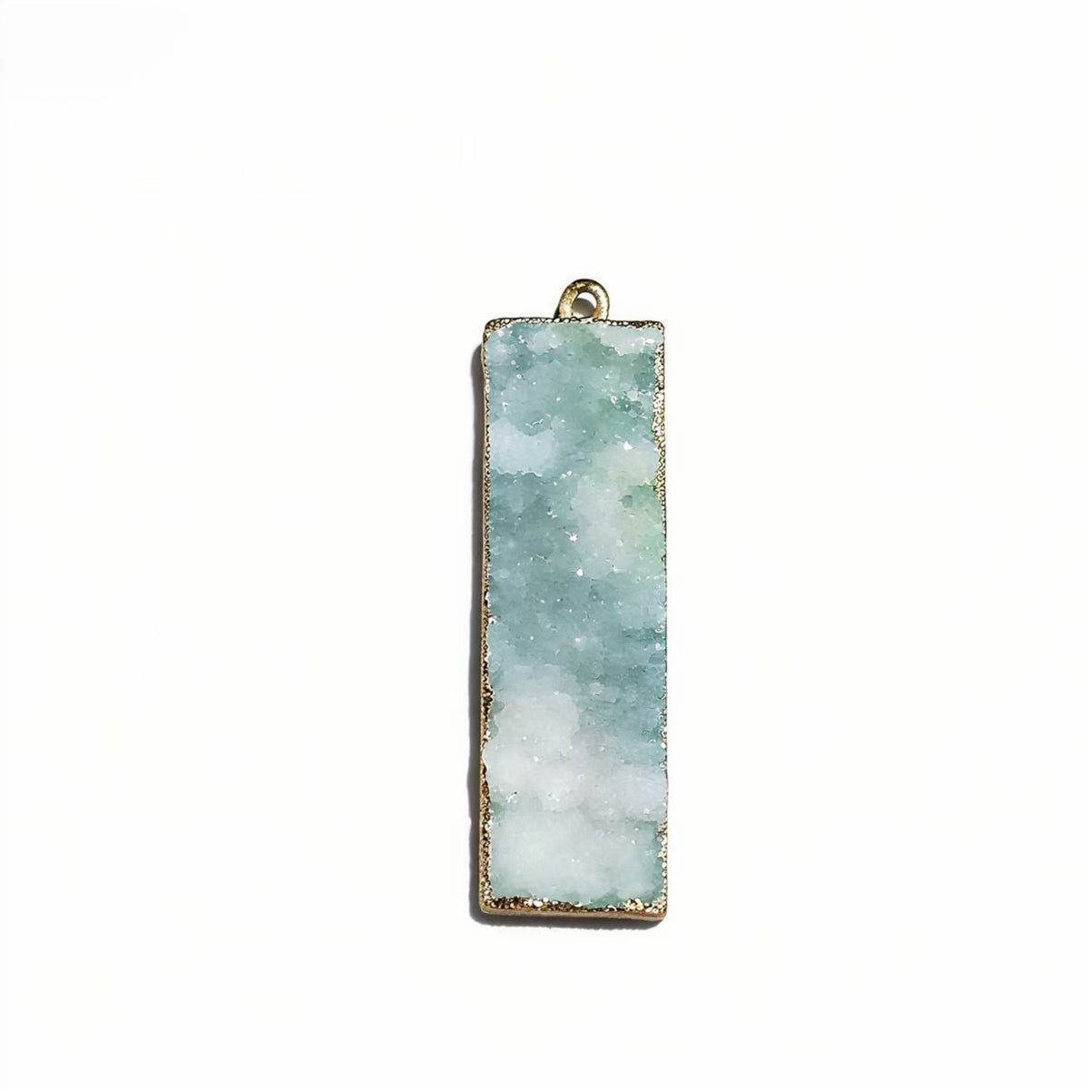 Natural Stone Druzy Agates Pendants for Jewelry Making DIY Necklace