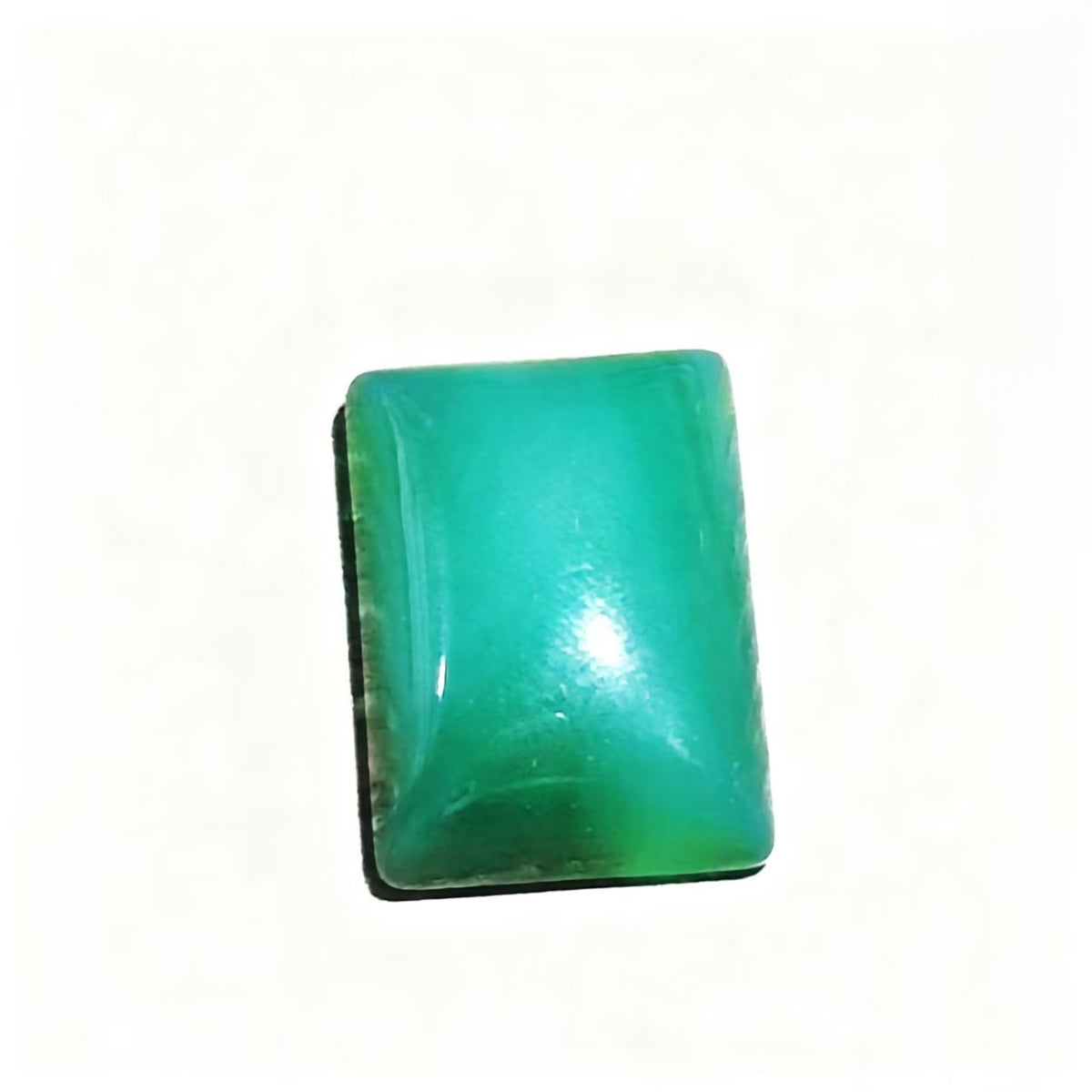 1Pc Green Agate Small Pieces Unpunched Pendants Healing Crystal Necklace