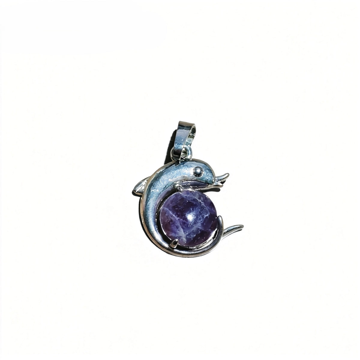 Healing Dolphin Pendants Silver Fashionable Women DIY Jewelry Accessory