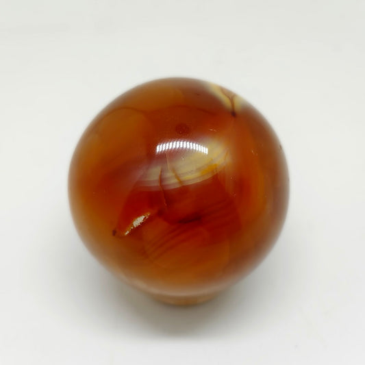 176.4g natural red agate sphere ornaments healing