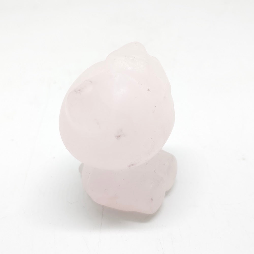 natural pink calcite HK carving ornaments healing 104.8g