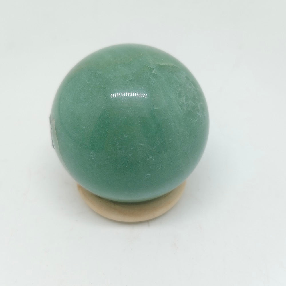 natural green aventurine sphere ornaments healing 170g