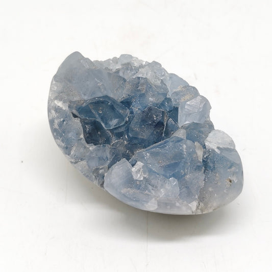 kyanite geode egg carving ornaments healing 228.4g