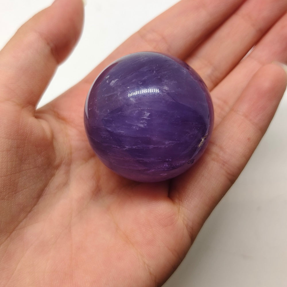 amethyst sphere ornaments healing 60.4g