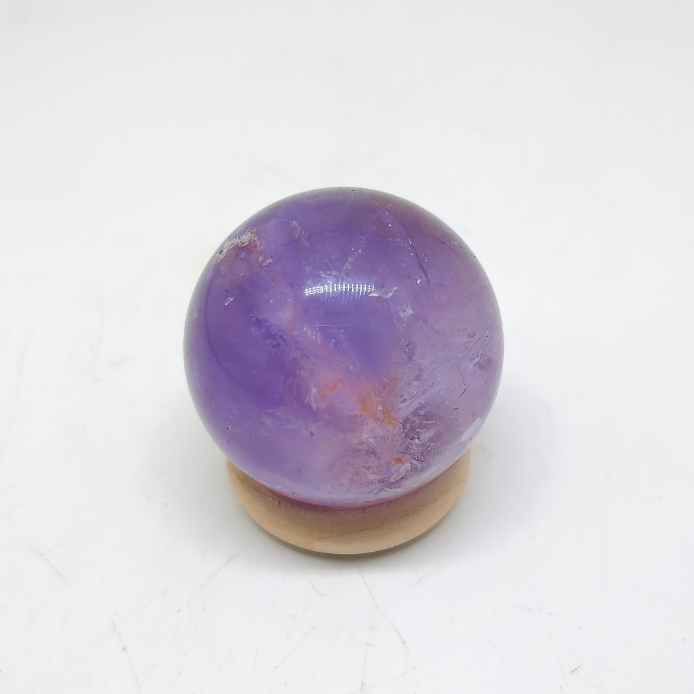 amethyst sphere ornaments healing 59.4g