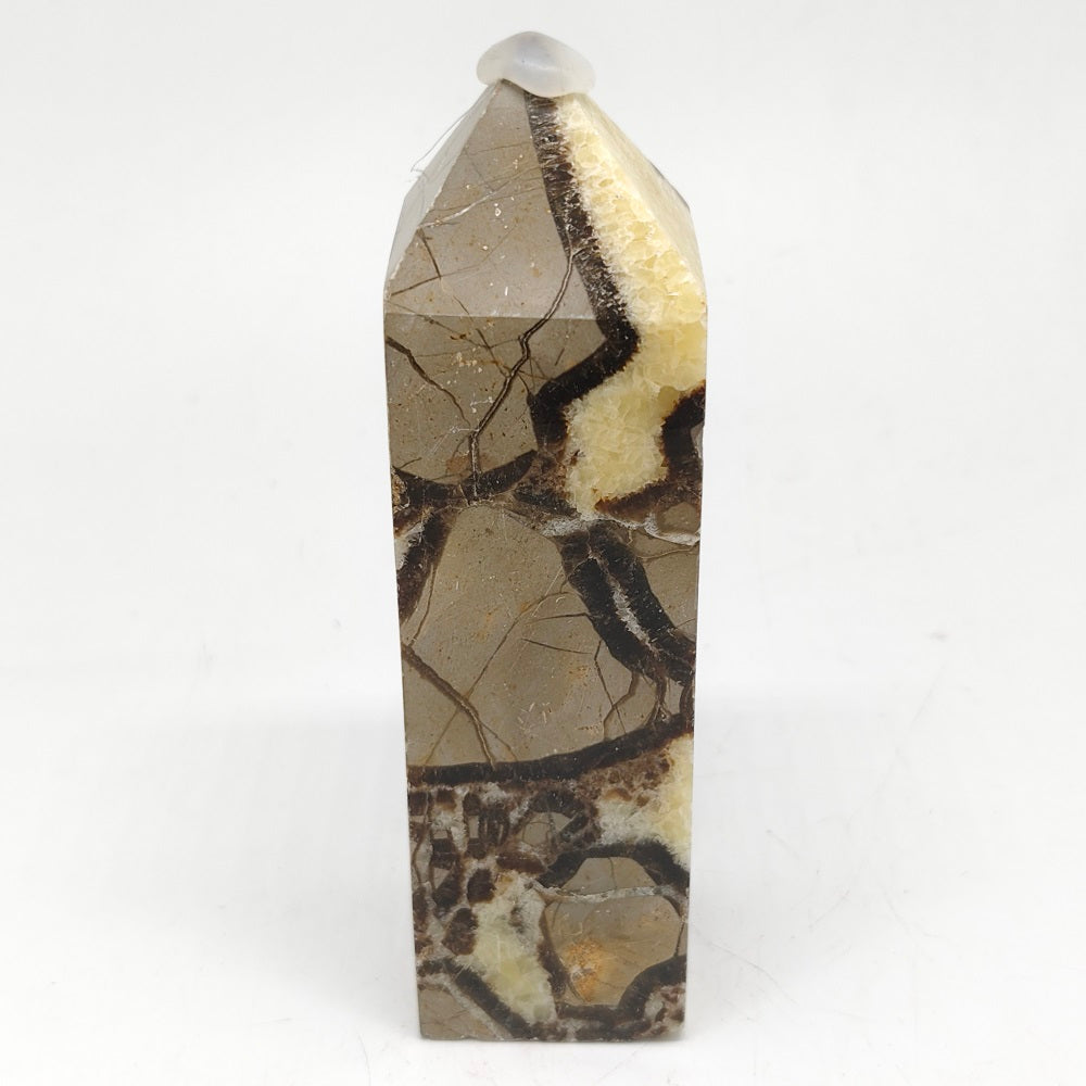 septarian tower carving ornaments healing 377.7g