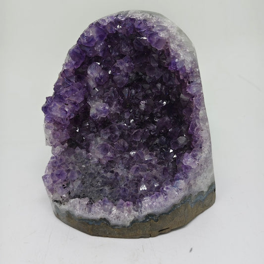 amethyst geode natural carving ornaments healing 1.2kg