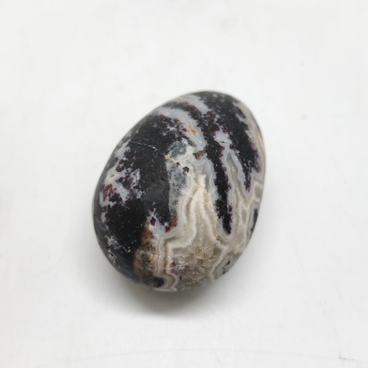 purple sphalerite egg carving ornaments healing 170.8g