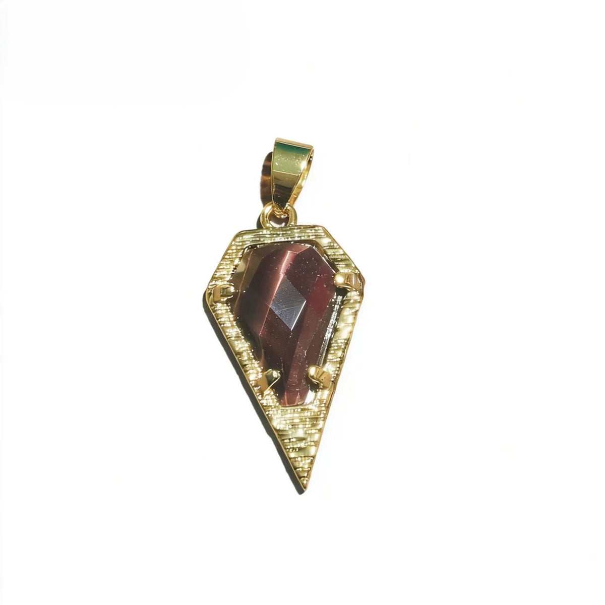 Healing Crystal Arrowhead Pendants, Multi-Stone Gemstone Charms for Necklaces & Bracelets