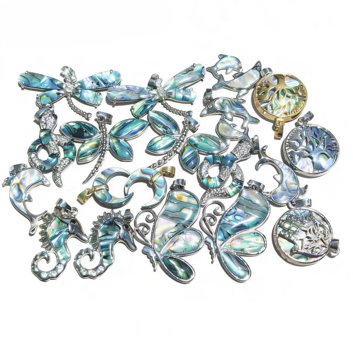Natural Seashell Pendants Design Necklace Personalized For Women Party Jewelry Gift