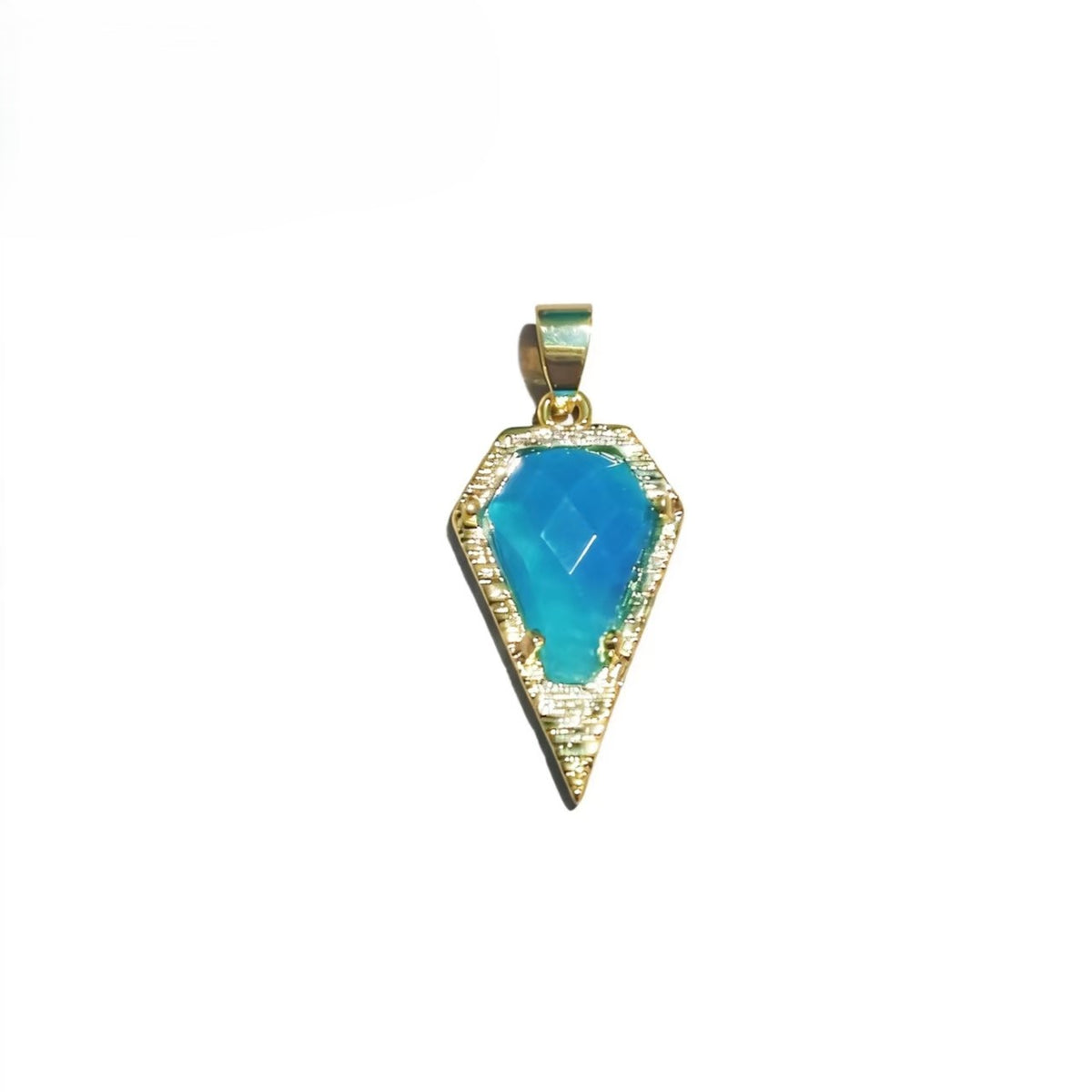 Healing Crystal Arrowhead Pendants, Multi-Stone Gemstone Charms for Necklaces & Bracelets