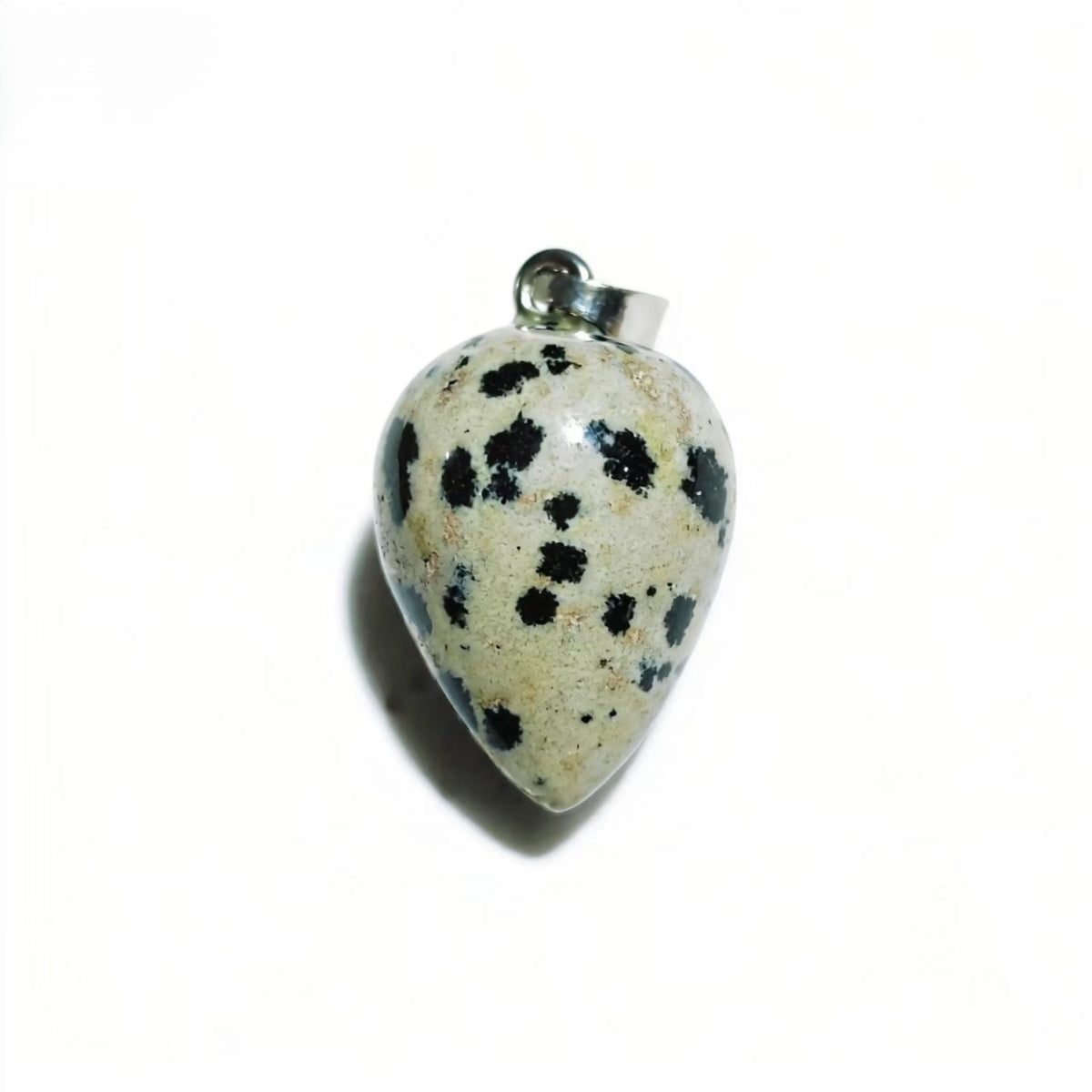 Natural Crystal Water Drop Pendant, Assorted Gemstone Crescent Charms for Jewelry Making