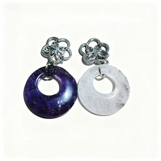 Vintage Lace hollowed-out Lucky Coin Pendants For Women Gifts Healing