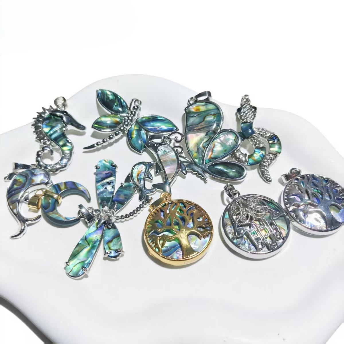 Natural Seashell Pendants Design Necklace Personalized For Women Party Jewelry Gift