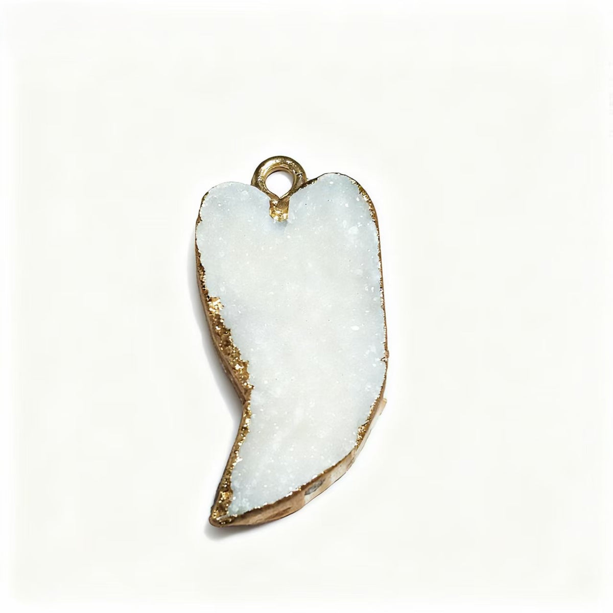 Natural Stone Druzy Agates Pendants for Jewelry Making DIY Necklace