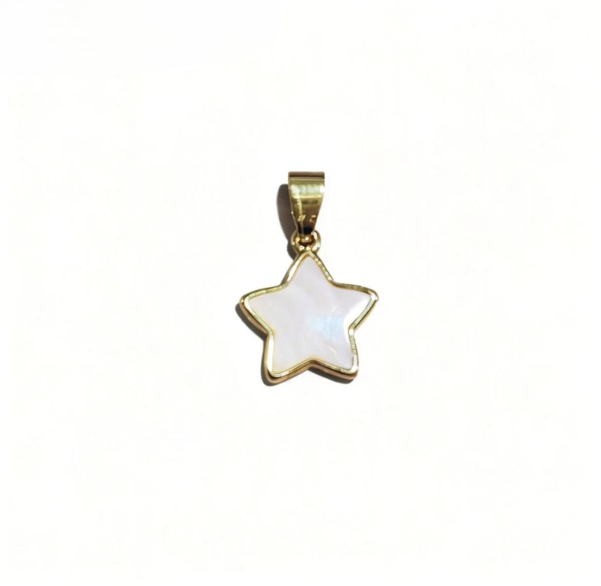 Starlight Pendants ✨ Golden for luck, Mother of Pearl for calm