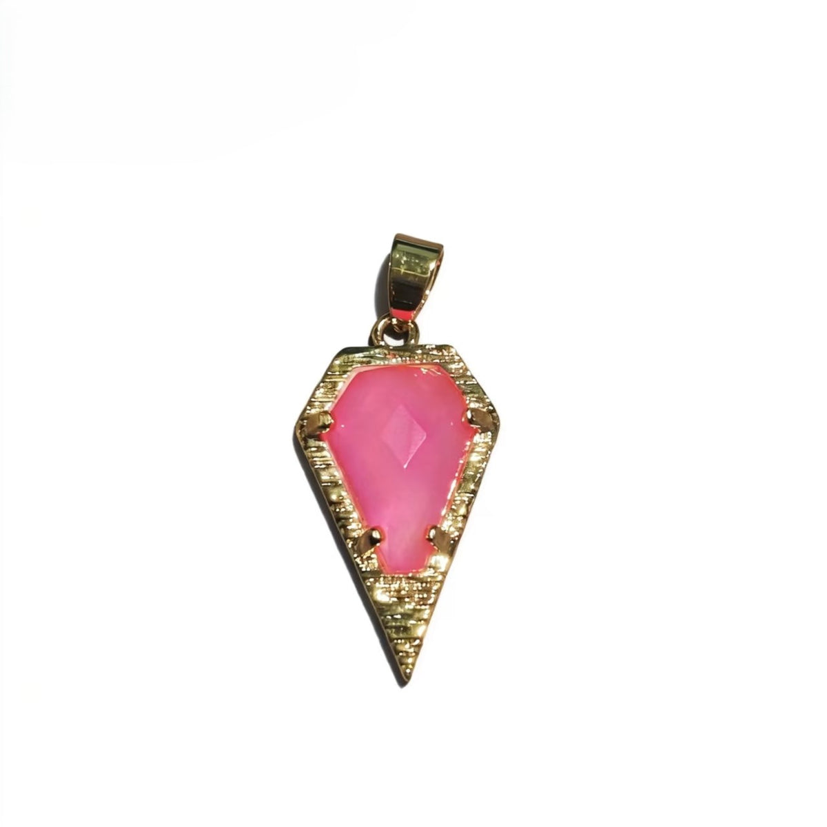Healing Crystal Arrowhead Pendants, Multi-Stone Gemstone Charms for Necklaces & Bracelets