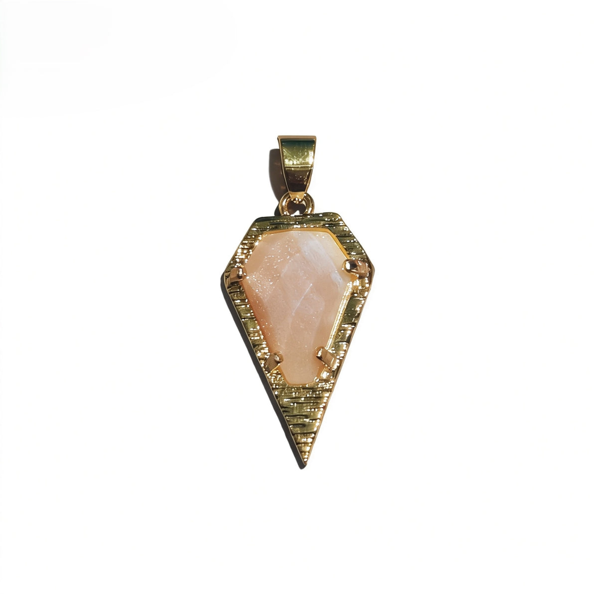 Healing Crystal Arrowhead Pendants, Multi-Stone Gemstone Charms for Necklaces & Bracelets