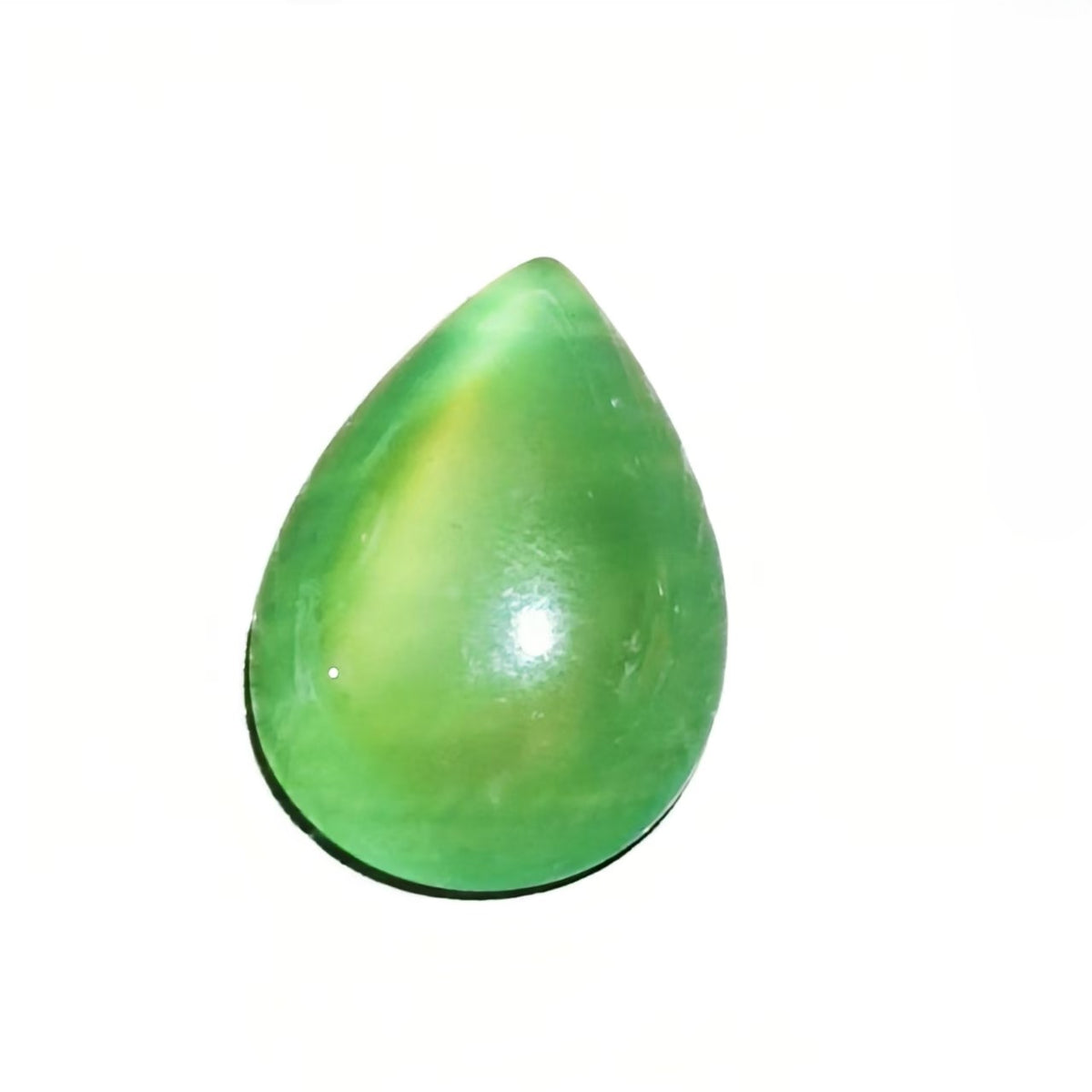 1Pc Green Agate Small Pieces Unpunched Pendants Healing Crystal Necklace