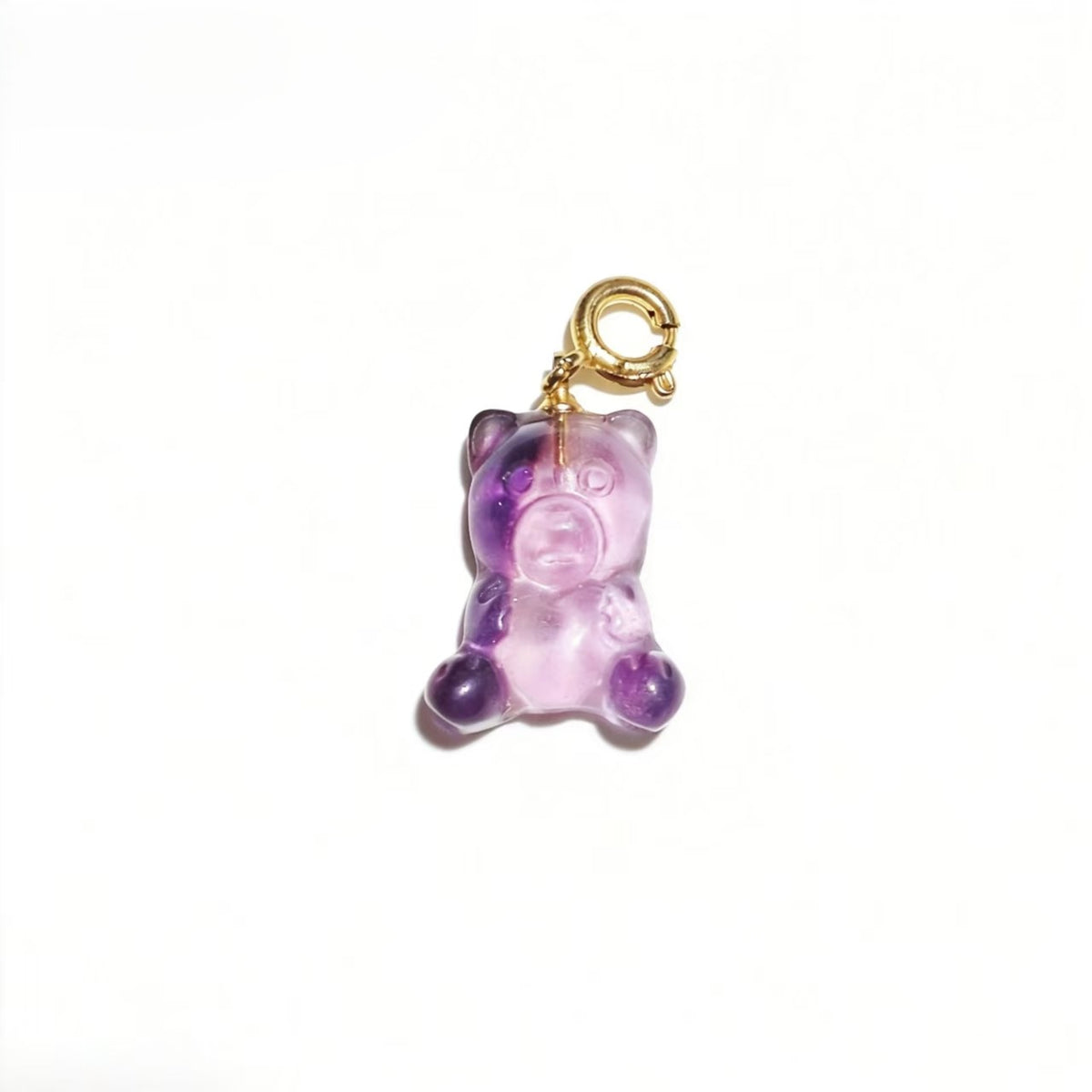 Rainbow Fluorite Gummy Bears Pendants 🌈 Carry the magic of color & calm