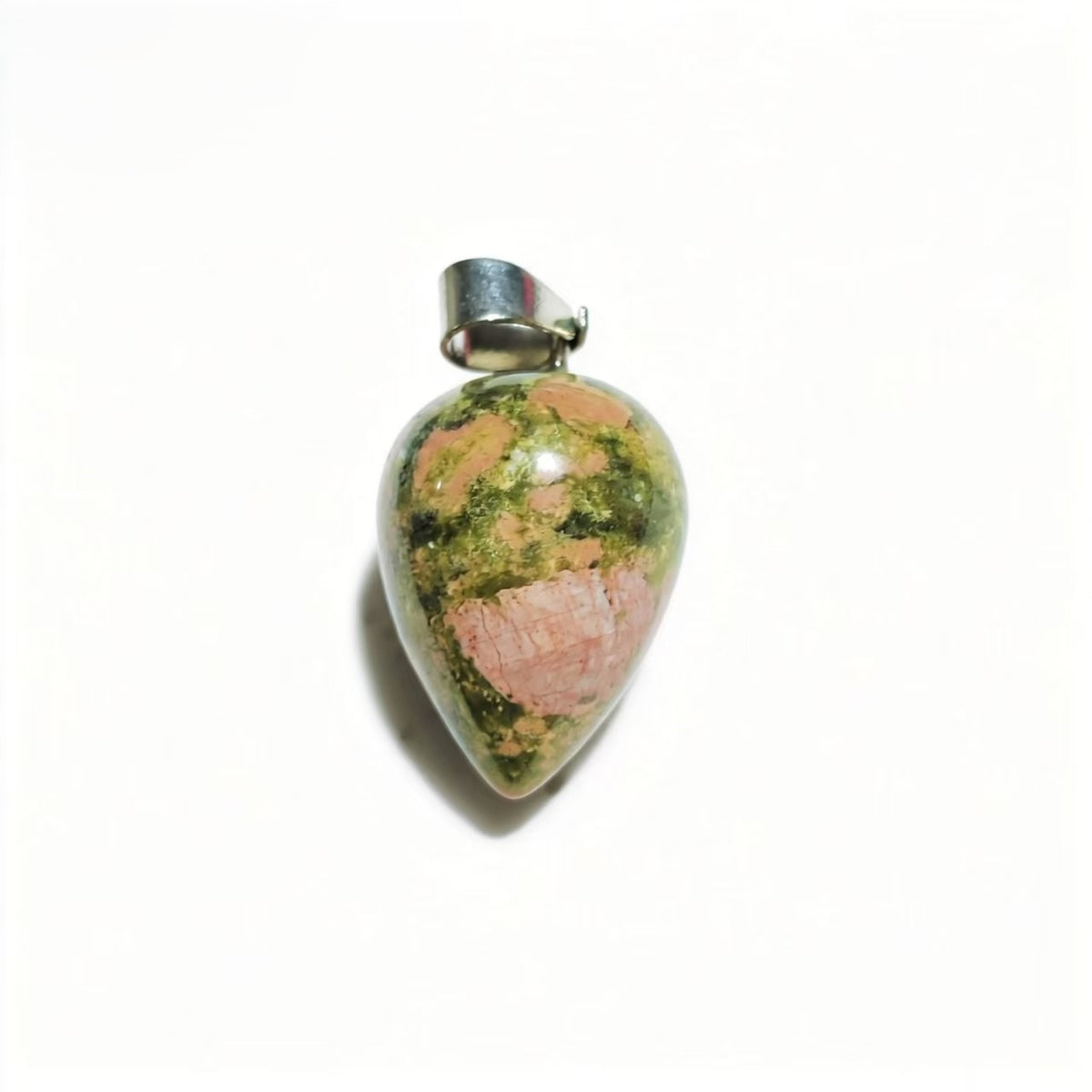 Natural Crystal Water Drop Pendant, Assorted Gemstone Crescent Charms for Jewelry Making