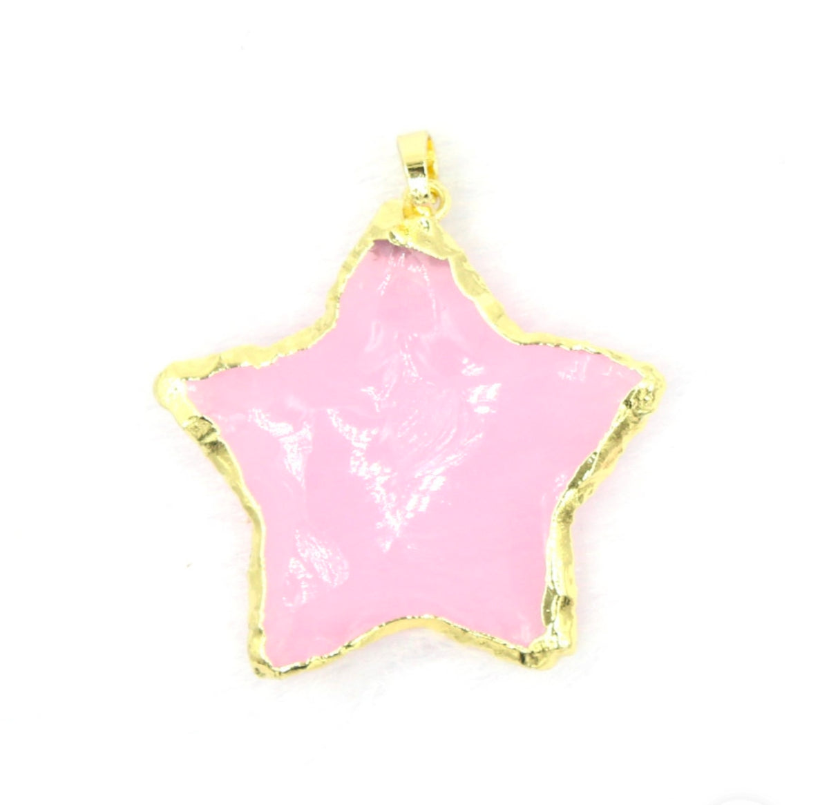 Mozambique powder crystal pendant