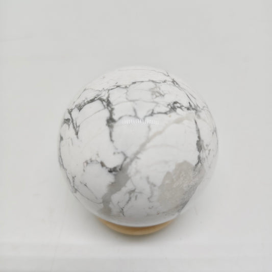 240g natural howlite sphere ornaments healing