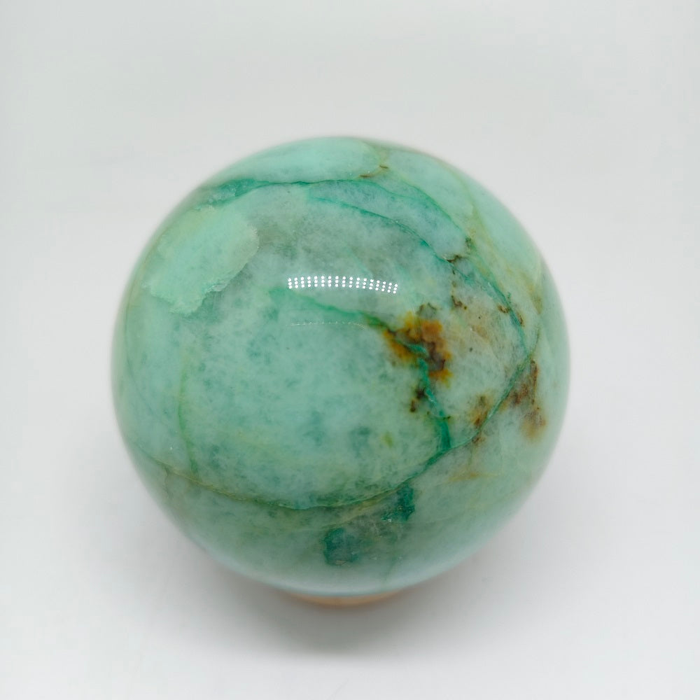 400g natural phoenix turquoise sphere ornaments healing