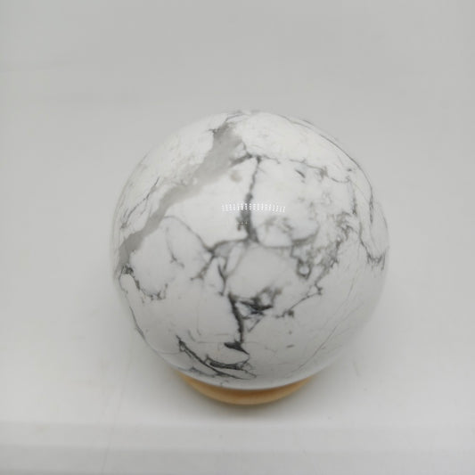 240g natural howlite sphere ornaments healing