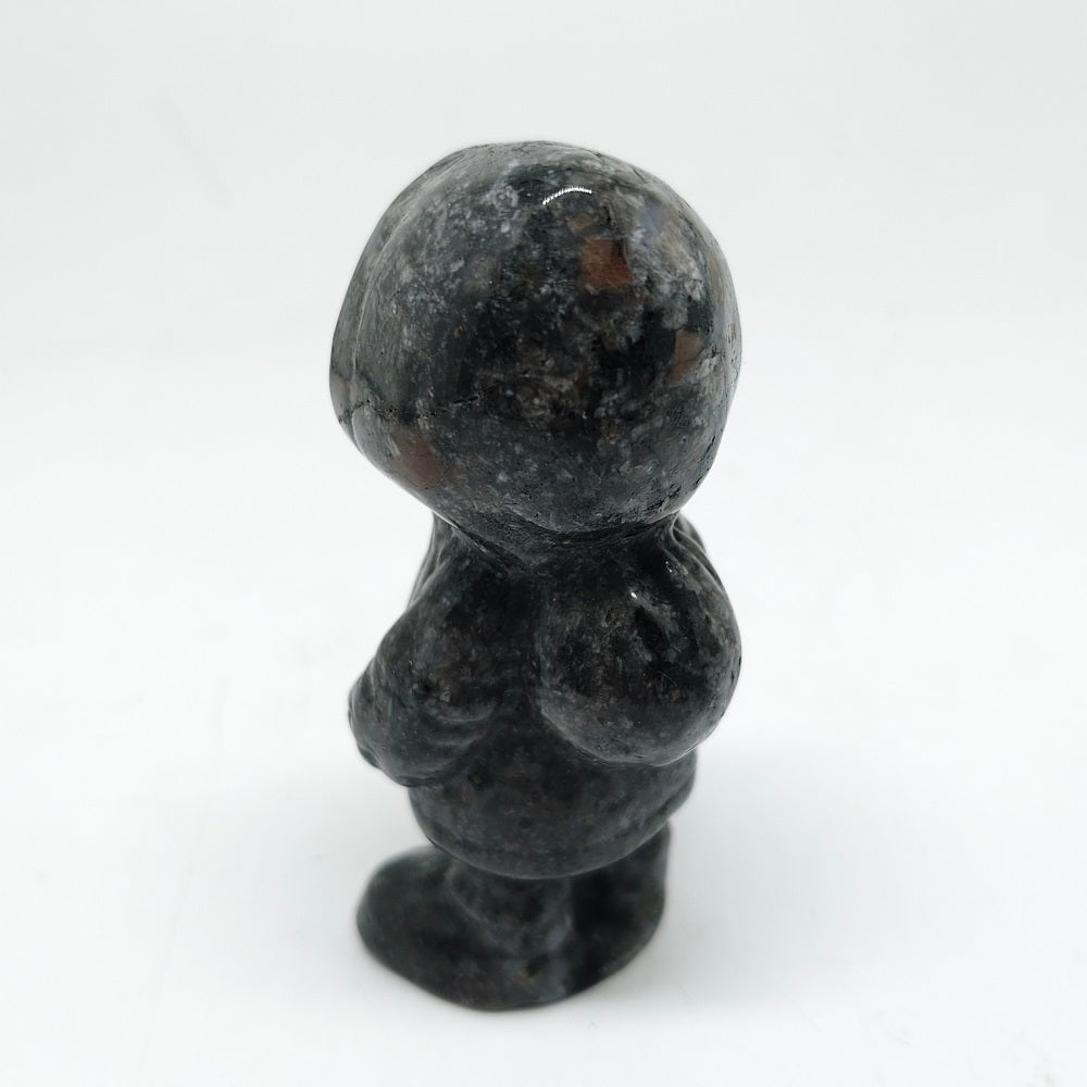 105.3g natural yooperlite skull Jack carving ornaments healing