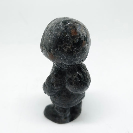 105.3g natural yooperlite skull Jack carving ornaments healing