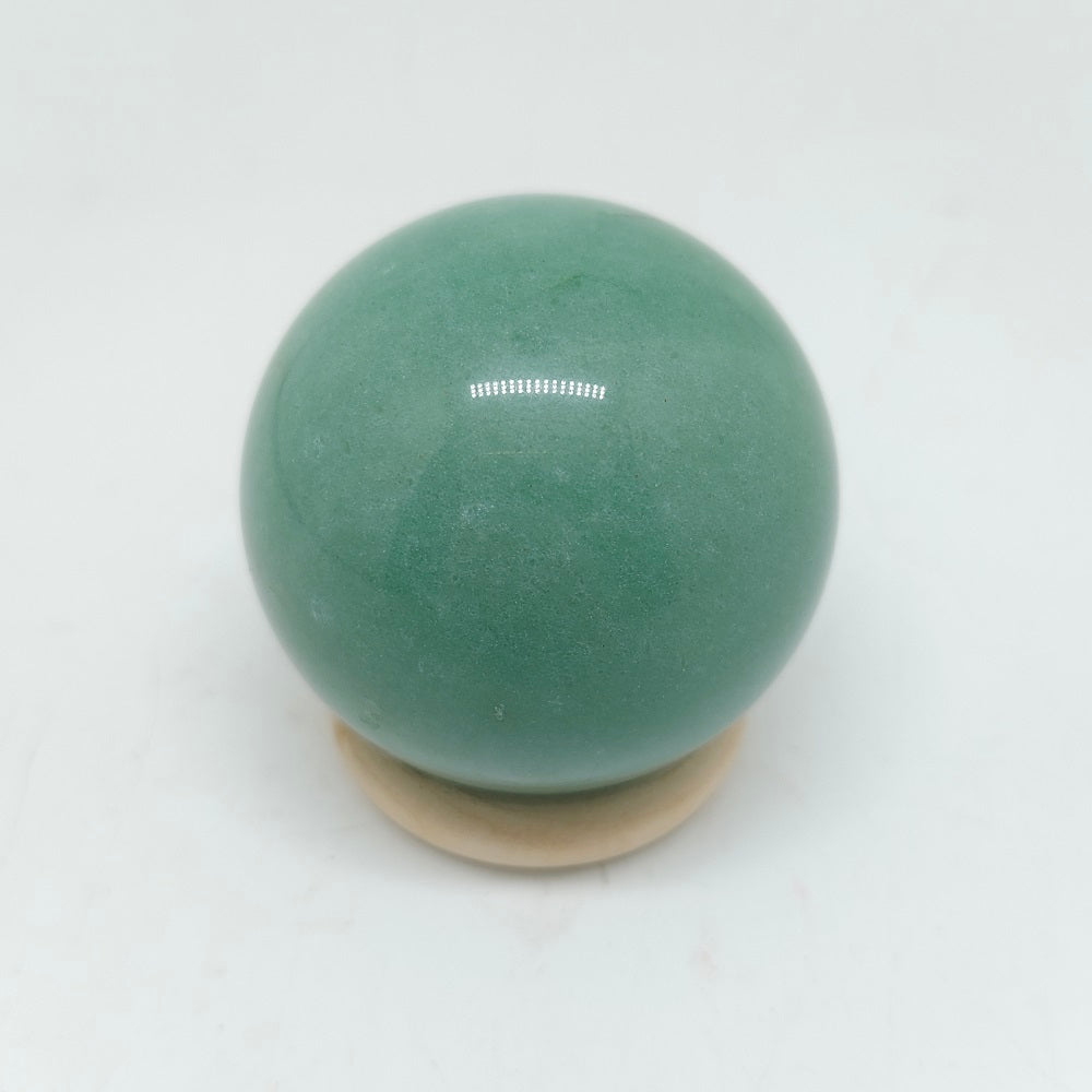 natural green aventurine sphere ornaments healing 170g