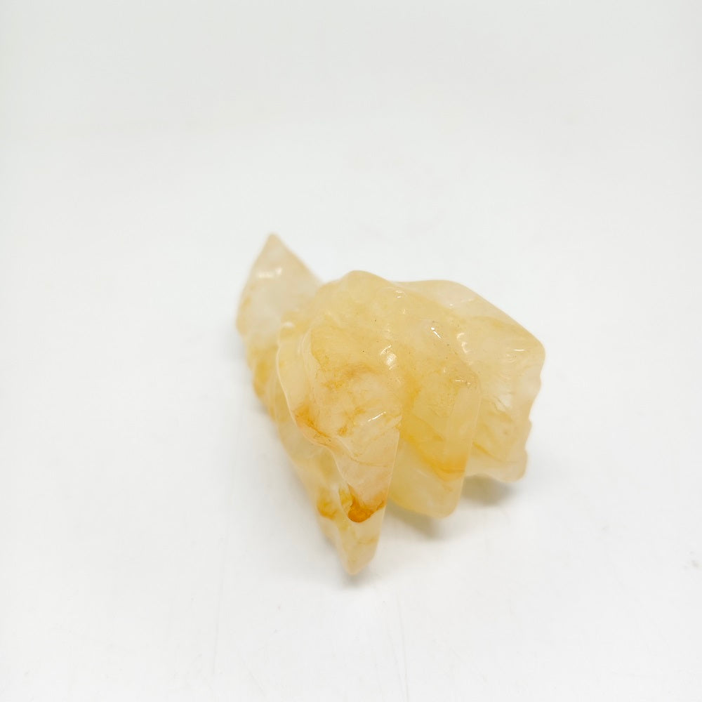 golden healer dragon head carving ornaments healing 123.3g
