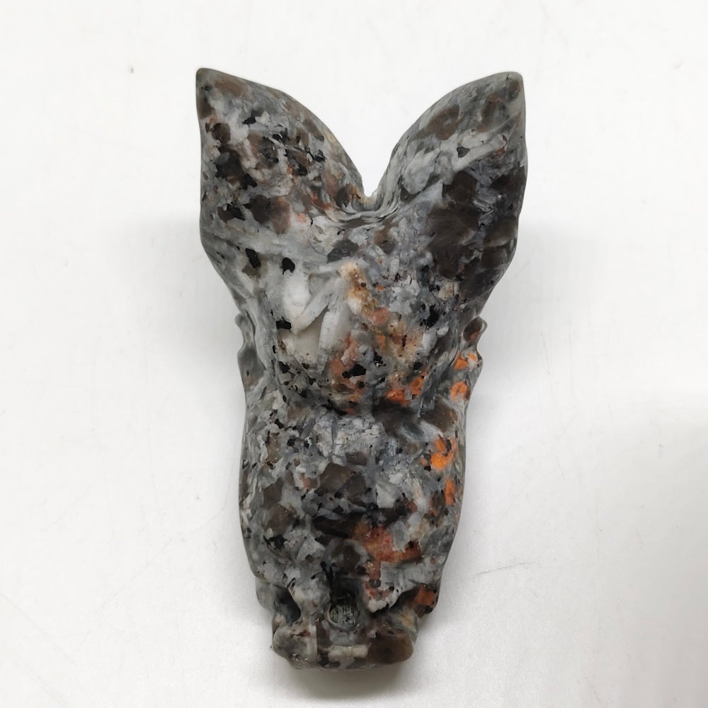 yooperlite bat carving ornaments healing 79.7g
