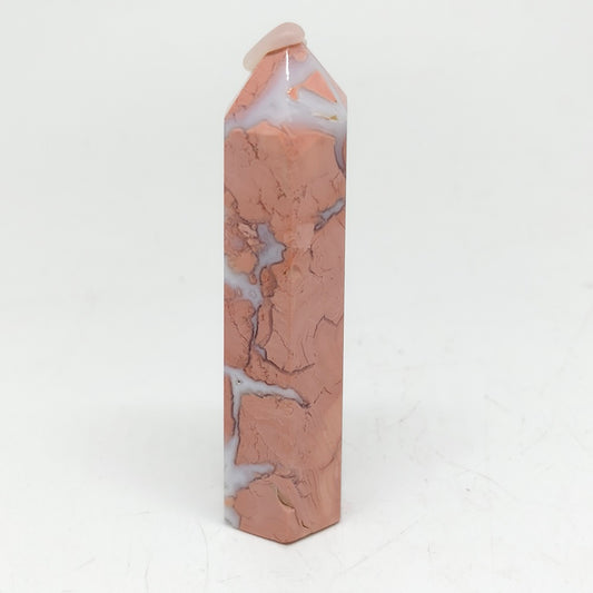 red agate tower ornaments healing 70.4g