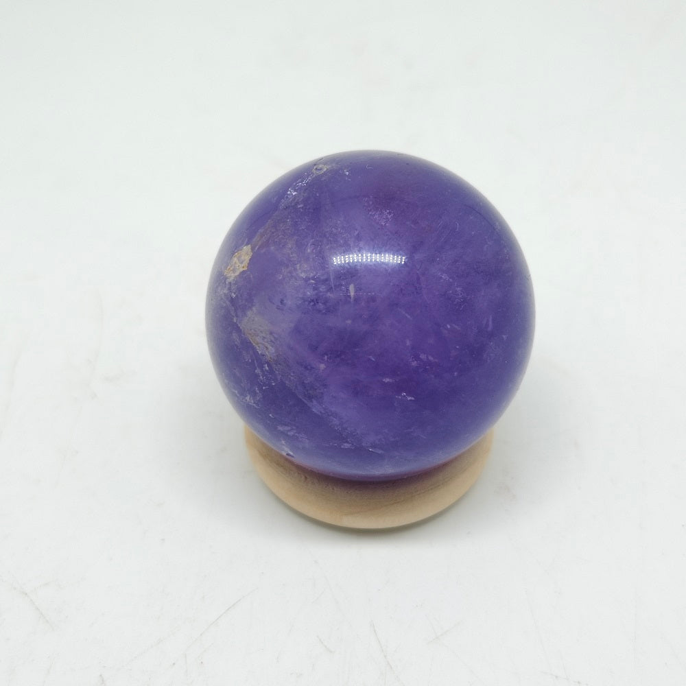 amethyst sphere ornaments healing 60.4g