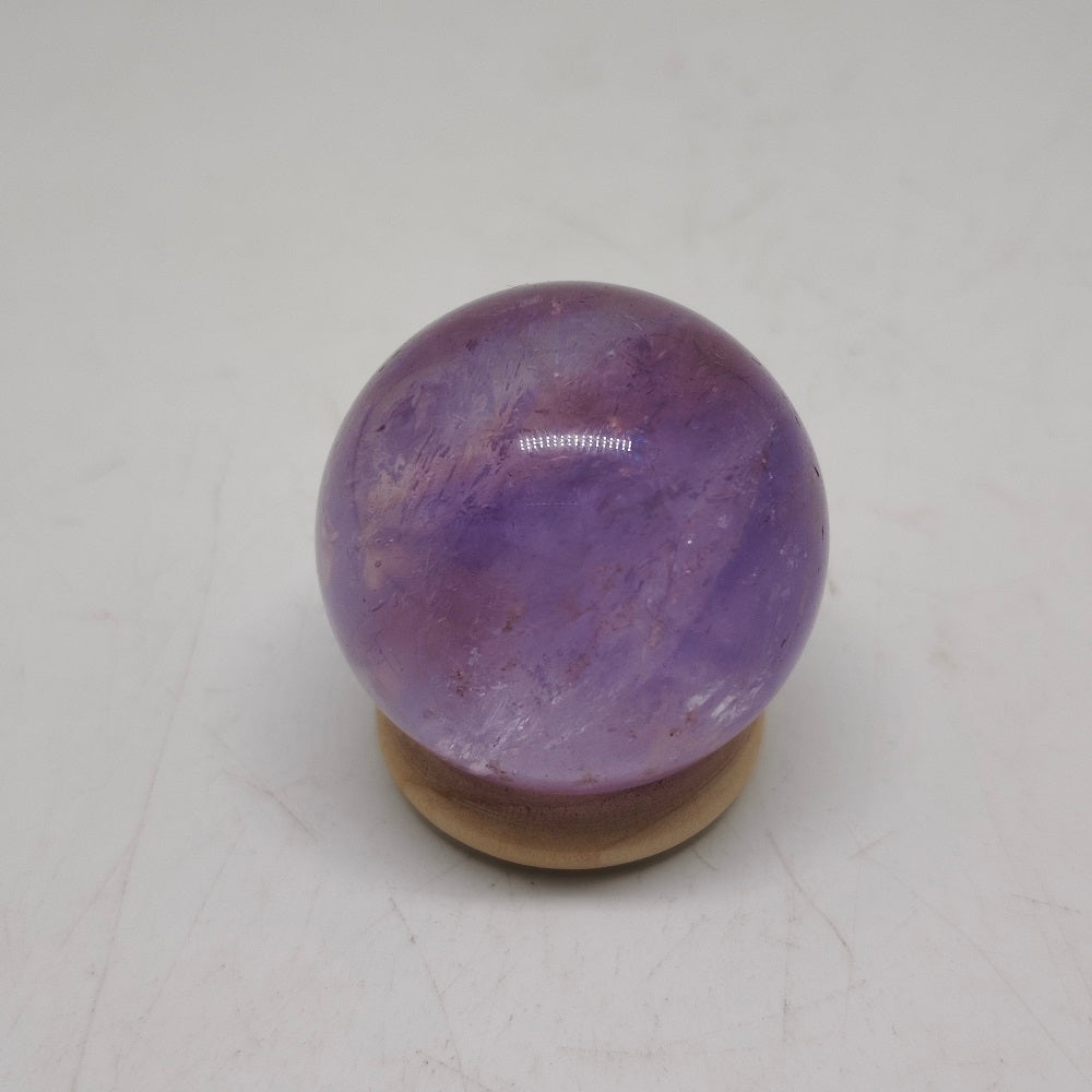 amethyst sphere ornaments healing 60.5g