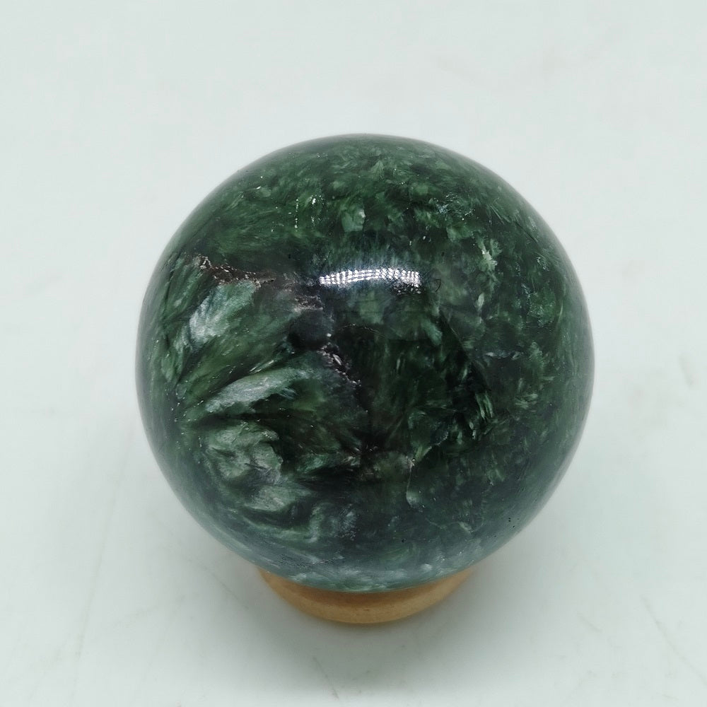 seraphinite sphere ornaments healing 56.8g
