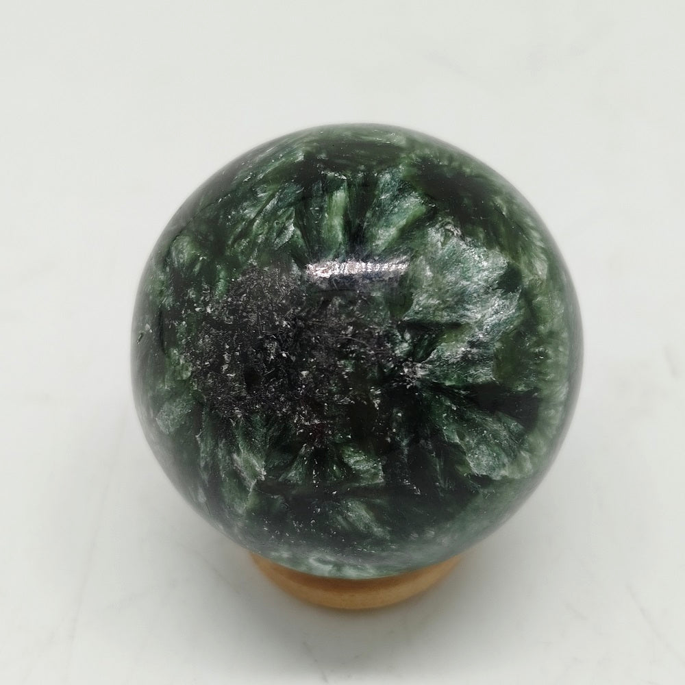 seraphinite sphere ornaments healing 56.8g
