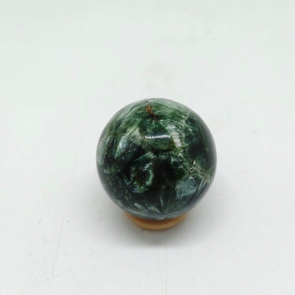 seraphinite sphere ornaments healing 42.2g