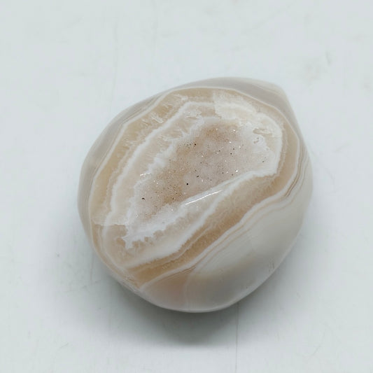 agate geode carving ornaments healing 100g