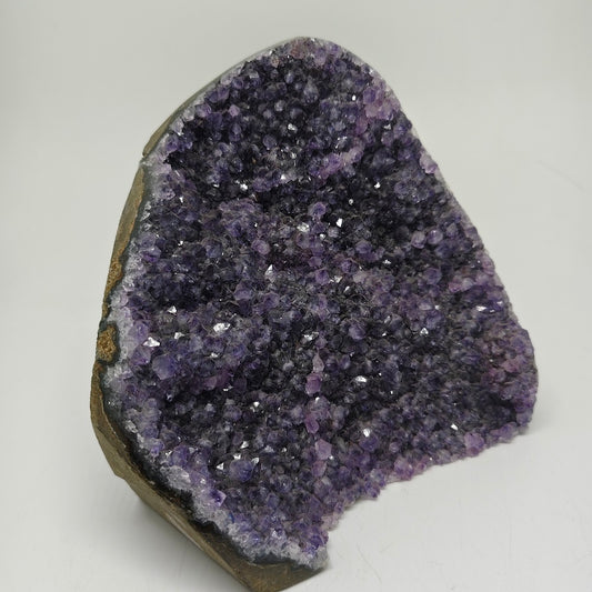 amethyst geode natural carving ornaments healing 1.45kg