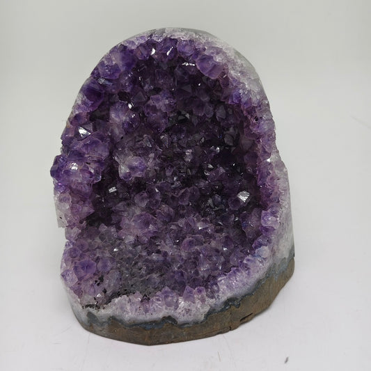 amethyst geode natural carving ornaments healing 1.2kg