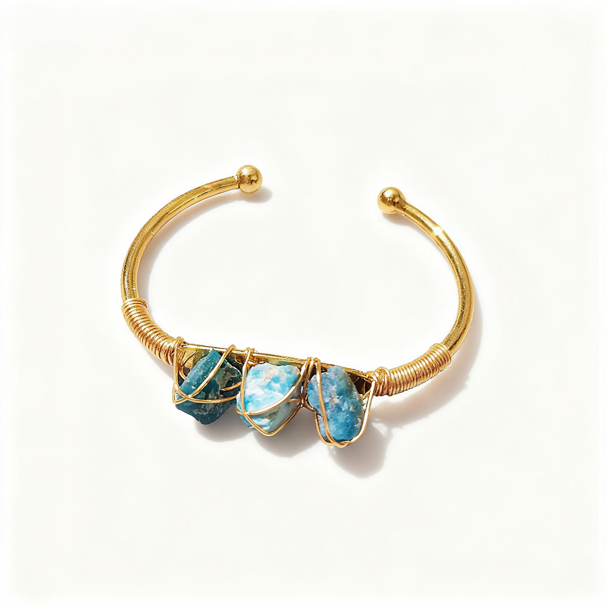 Natural Crystal Beads Bangle Elegant Design Perfect for Women Meditation Romantic Gift